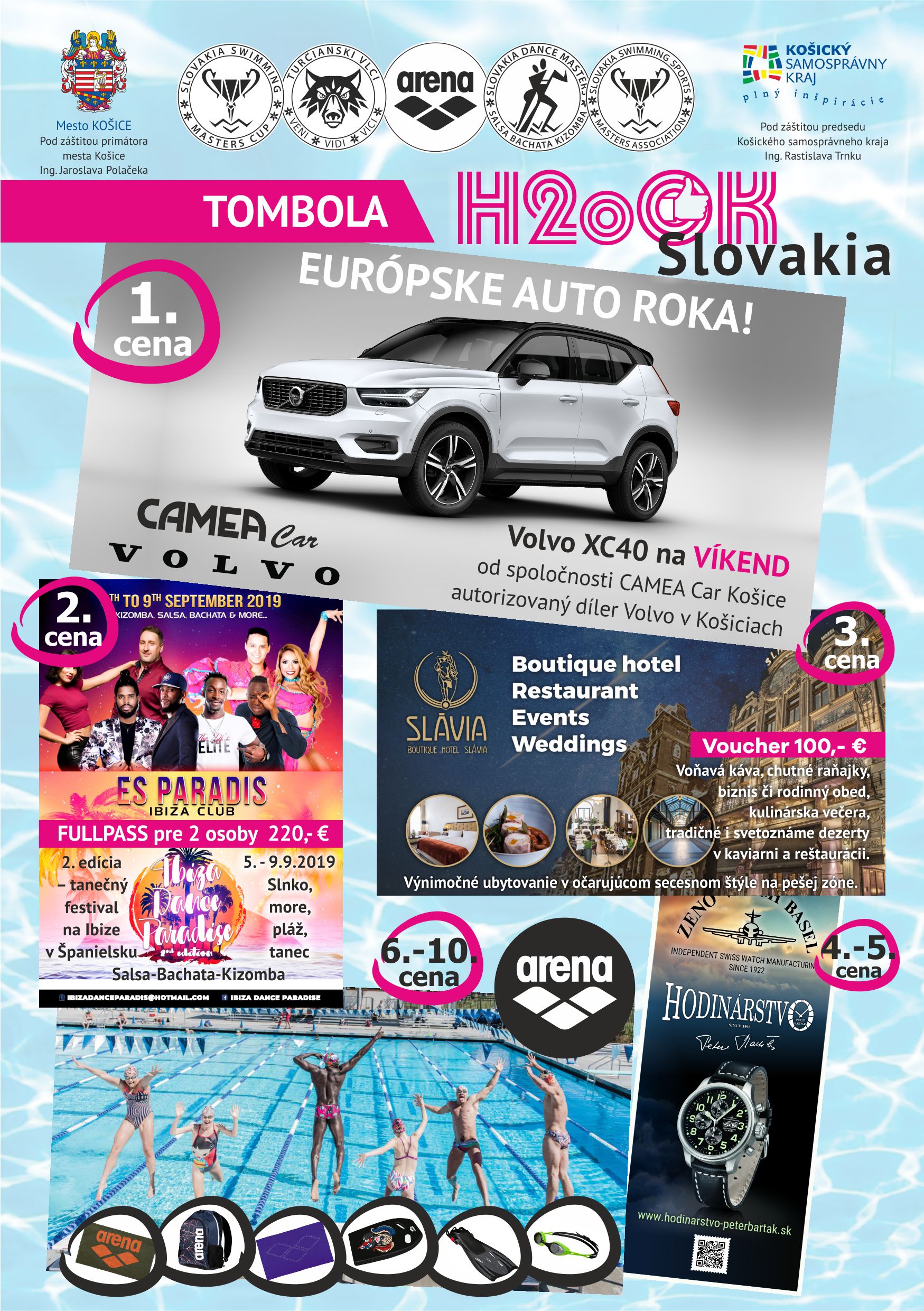 1. H2oOK SLOVAKIA - Tombola
